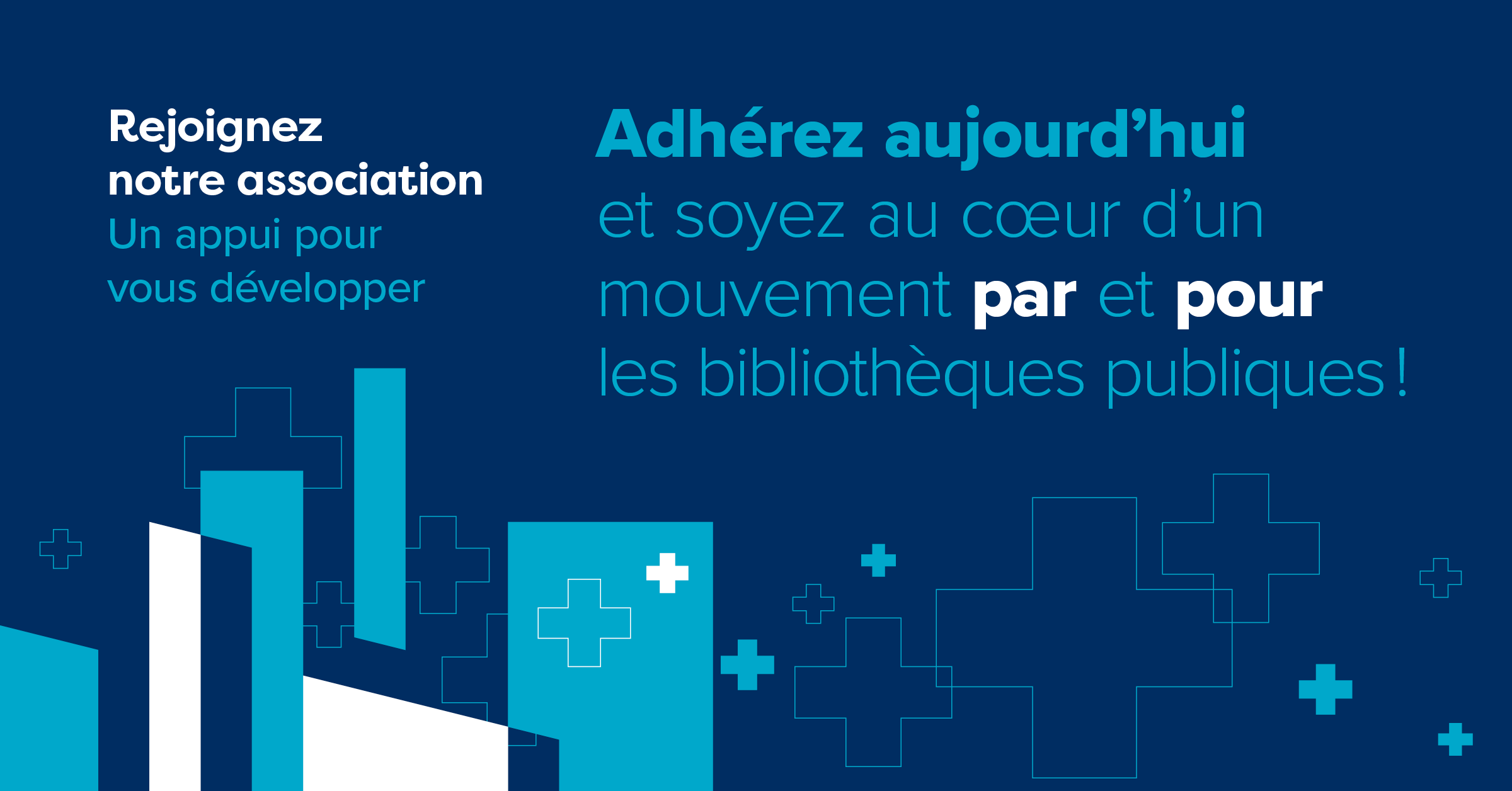 Rejoignez notre association – Adhérez aujourd’hui et soyez au cœur d’un mouvement par et pour les bibliothèques publiques!