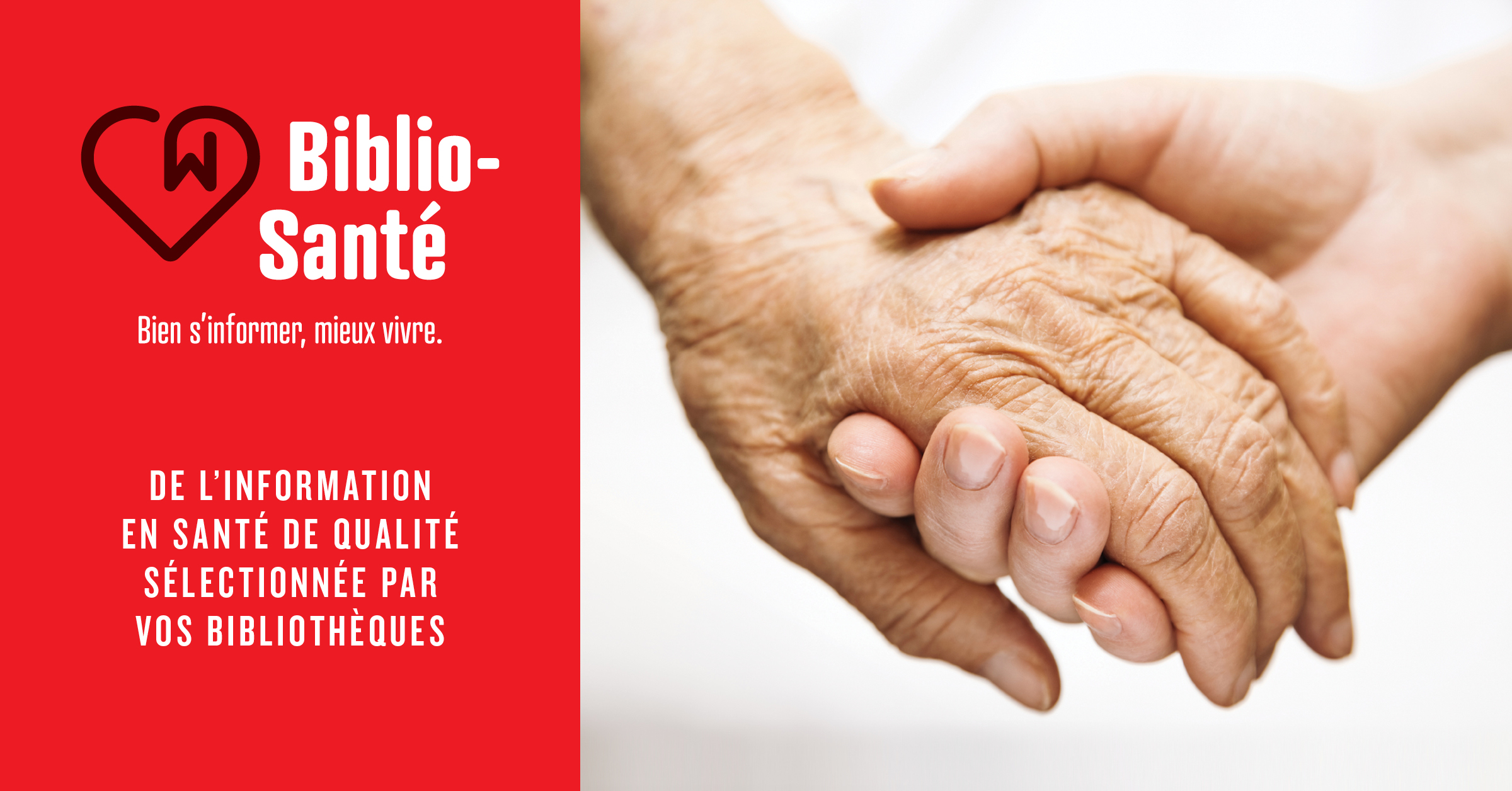 Biblio-Santé. De l’information en santé de qualité sélectionnée par vos bibliothèques publiques