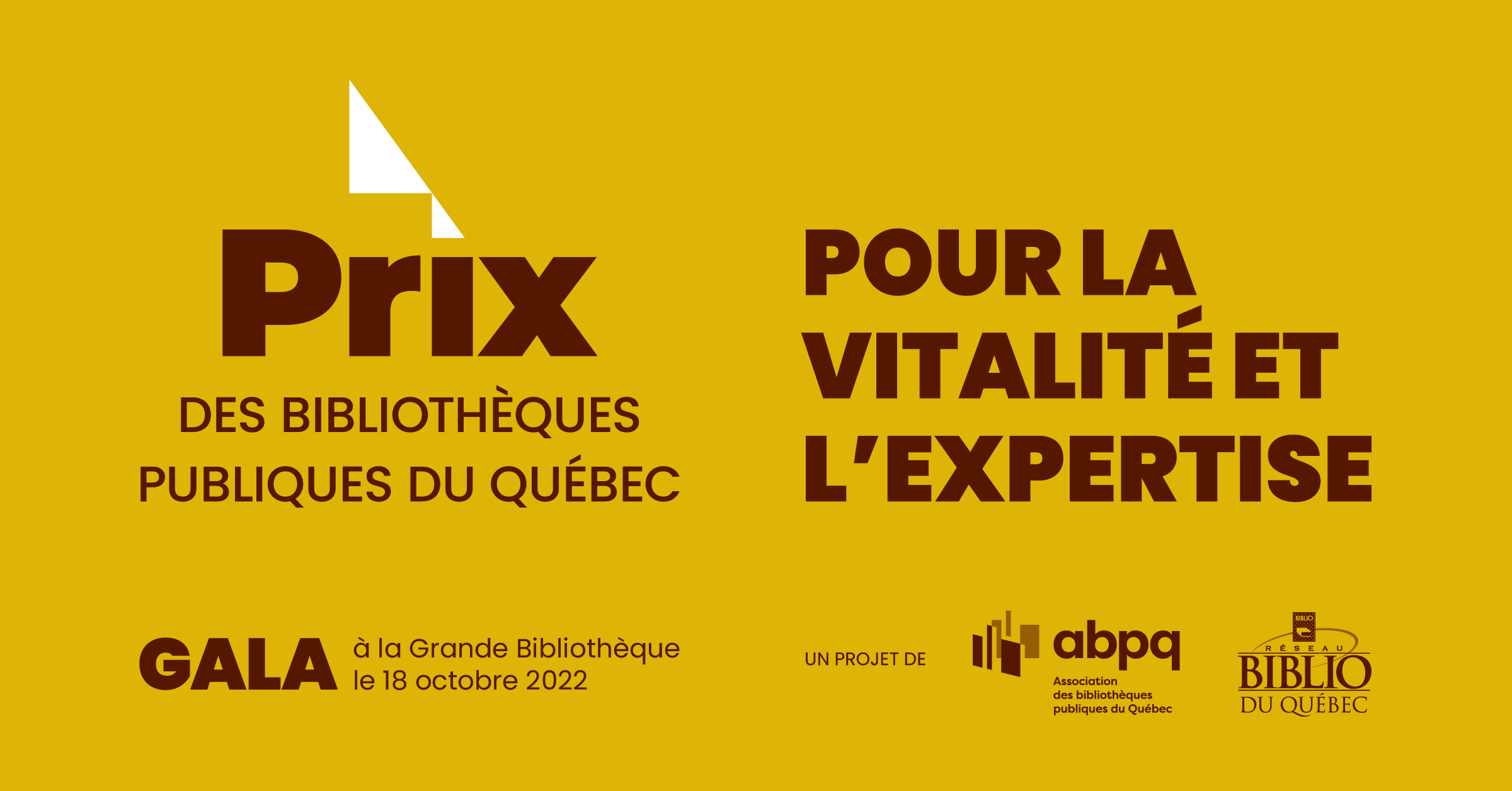 Gala des Prix des bibliothèques publiques du québec : dévoilement des lauréates et des lauréats!