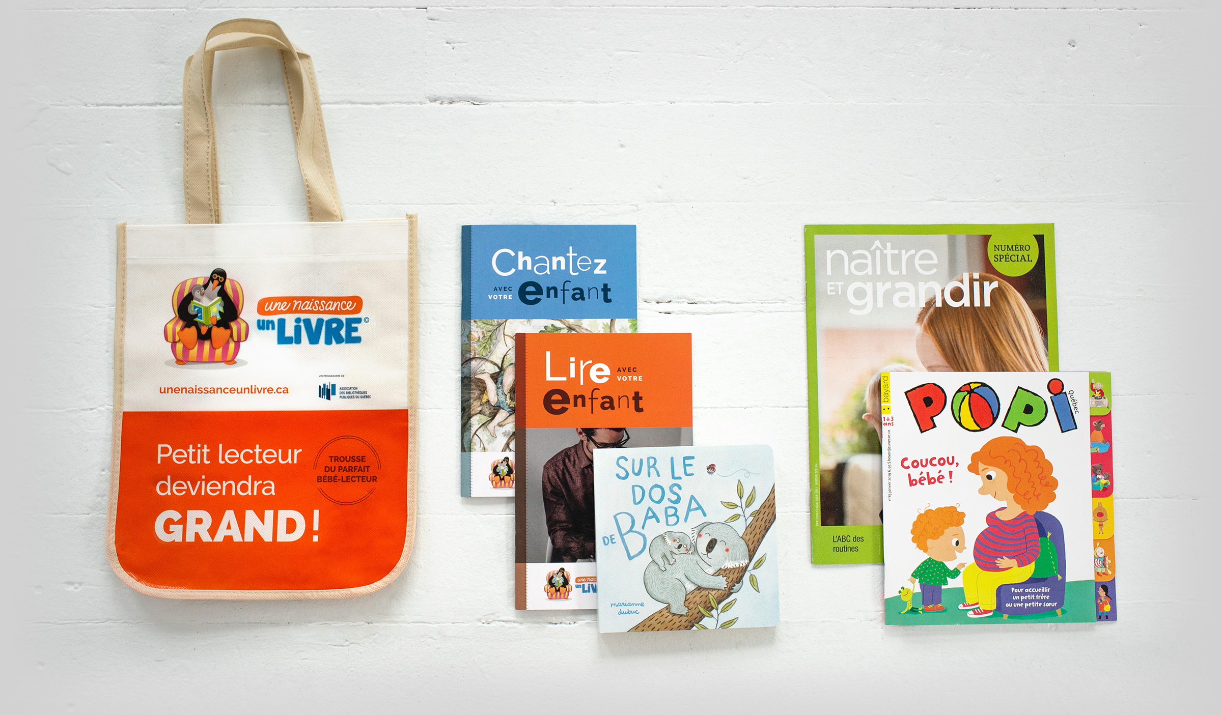 Une naissance un livre