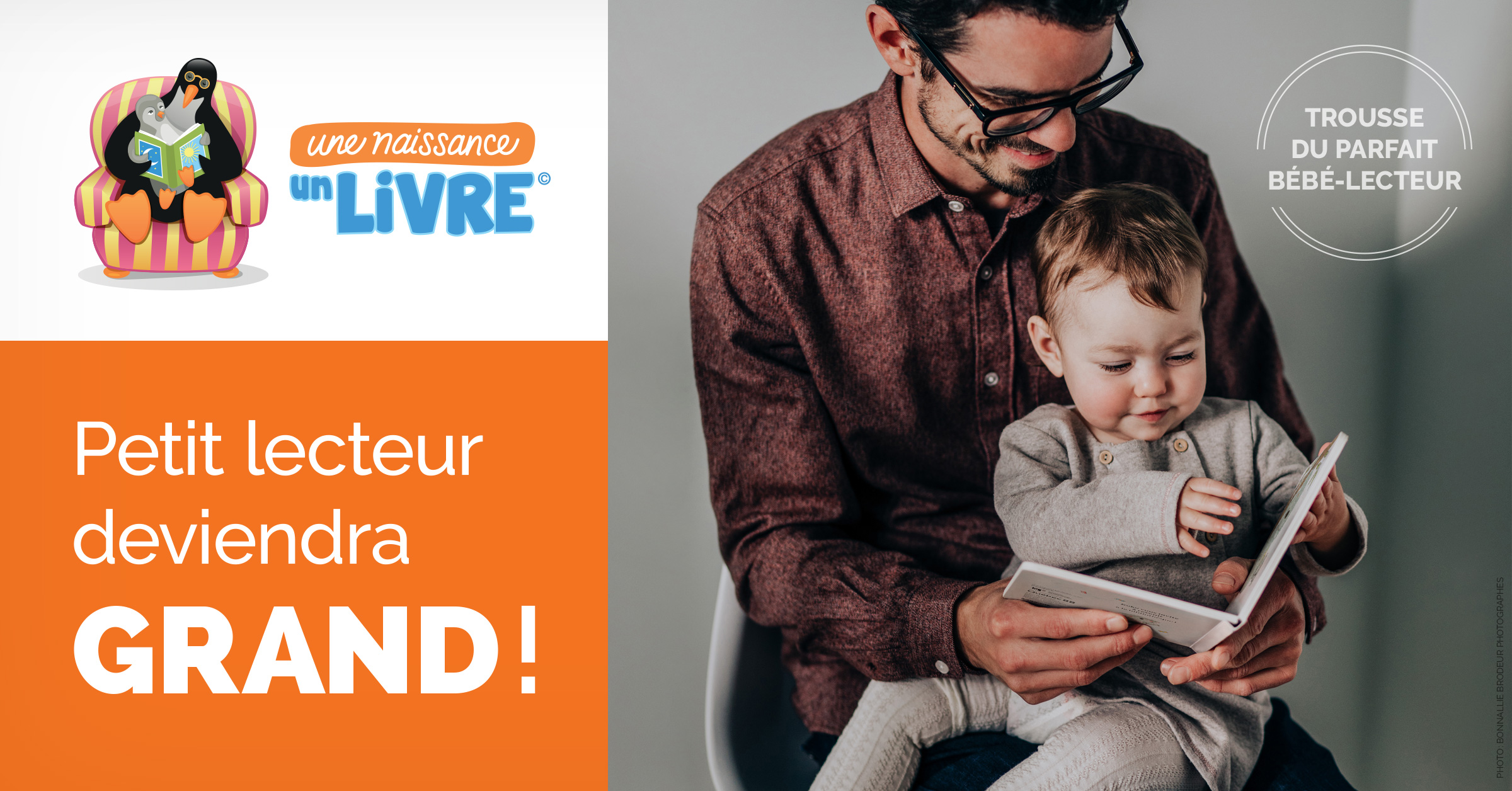 Une naissance un livre