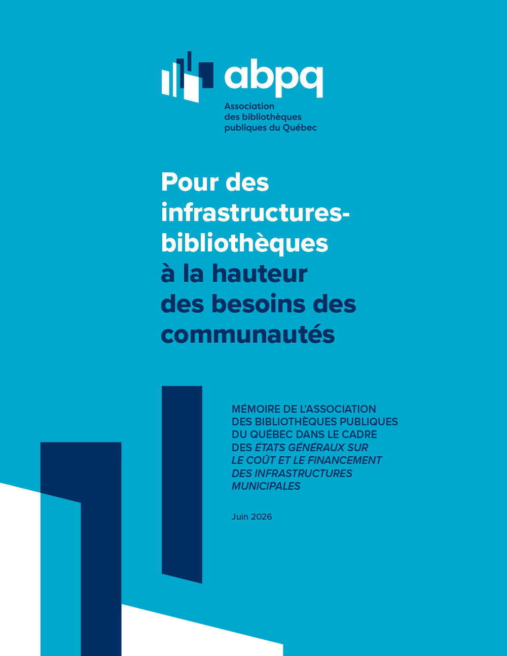 Pour des infrastructures-bibliothèques à la hauteur des besoins des communautés