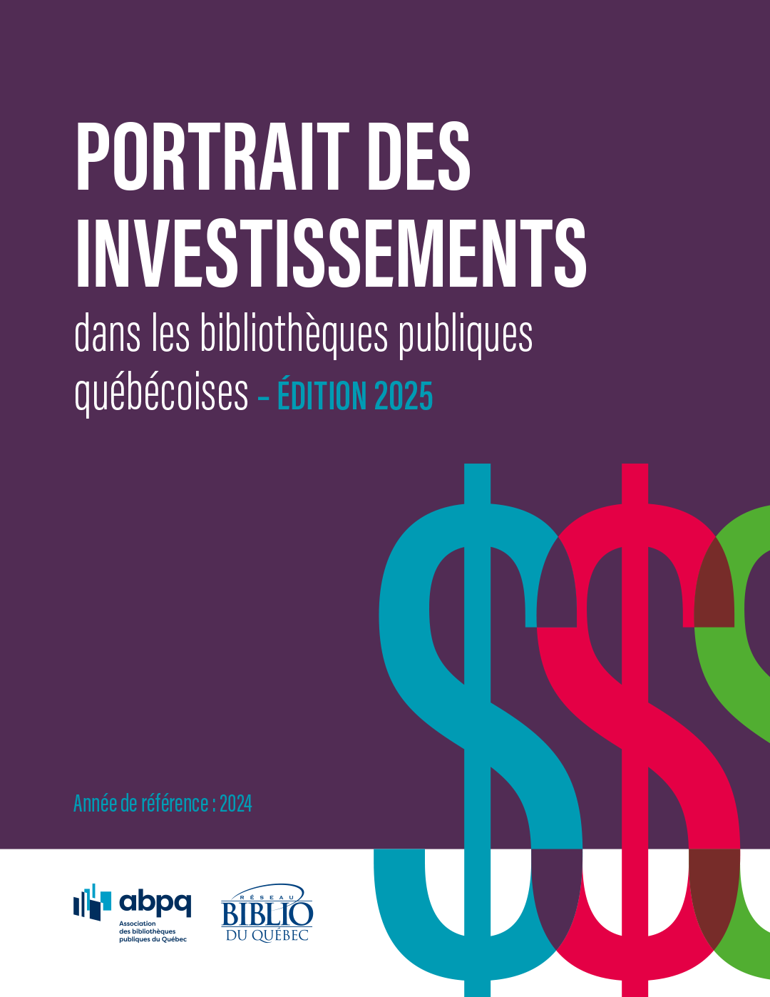 Portrait des investissements dans les bibliothèques publiques québécoises